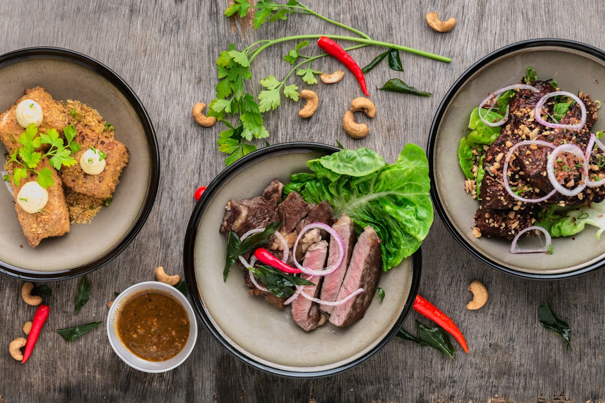 Selezione di prodotti food e beverage